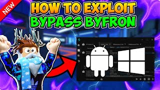 NEW How To Exploit in 2024  BYFRON BYPASS  PC Roblox Script Executor [upl. by Macswan28]