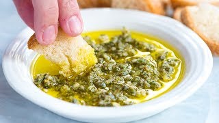 Easy Olive Oil Bread Dip Recipe [upl. by Idnahs]