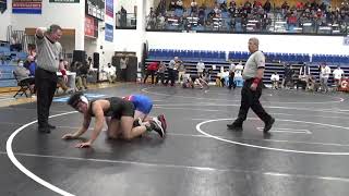 170lbs r1 D1 OH Ronald Dimmerling GlenOak v Jayce Fitzpatrick Olentangy Liberty [upl. by Hareenum]