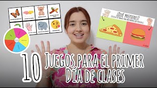 10 JUEGOS PARA EL REGRESO A CLASES EN LÍNEA O PRESENCIAL CON RECURSOS DESCARGABLES GRATIS  HAIVAL [upl. by Lazar]