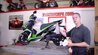 F1 Scooters Presents GY6 50cc150cc Scooter Oil Change [upl. by Barsky]