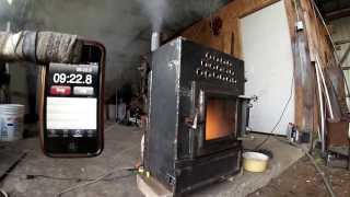 Pellet Stove  Homemade part 2  4 [upl. by Yot494]