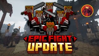 Minecraft Epic Fight Mod  Update Full Mod Review [upl. by Ecirual]