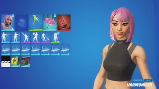 HARMONIZER Skin Showcase in Fortnite [upl. by Avek]