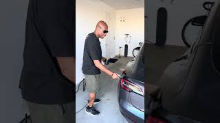 Charging My Tesla Model 3 at Home with a Cup of Tea for about 9 tesla shorts [upl. by Nitsirk]