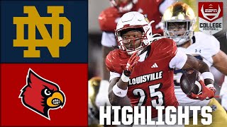 Notre Dame Fighting Irish vs Louisville Cardinals  Full Game Highlights [upl. by Burdett498]