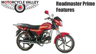 Roadmaster Prime 80cc motorcycle features [upl. by Ramses]