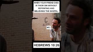 REPENT amp BELIEVE THE GOSPEL✝️ Hebrews 1026 [upl. by Ettelloc485]