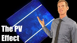 The PV Photovoltaic Effect How Solar Cells Work [upl. by Ylrbmik]