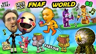 ♫ FNAF WORLD ♫ 2 Comeback Victory amp Minecraft Addiction w FGTEEV Duddy amp Chase 🎼🎤♬🎶 ♪ New Boss [upl. by Maia]