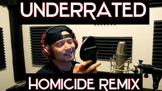 UnderRated  quotHomicide Remixquot Logic amp Eminem from Smoke Session 3 edited [upl. by Akeirahs245]