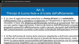 Il nuovo Codice dei contratti pubblici D lgs 31 03 2023 n 36 02 08 2023 [upl. by Daitzman]