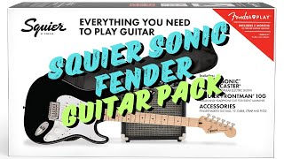 Fender Squier Sonic Stratocaster Pack [upl. by Aisor]