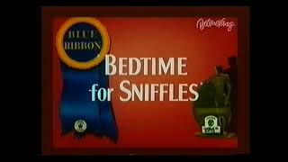 Bedtime for Sniffles 1940 EU 1995 Turner Print from Boomerang CEE [upl. by Quintus]