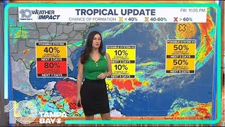 Tracking the Tropics Next named tropical system could develop by the weekend [upl. by Ssidnac]