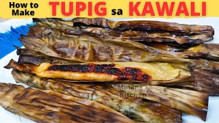 TUPIG SA KAWALI  Ganito Lang Kadali Ang Pagluluto Ng TUPIG  KAKANIN Recipe [upl. by Grewitz]