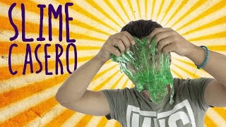 Cómo hacer SLIME casero Experimentos Caseros [upl. by Seedman]