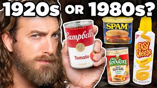 100 Years of Iconic Foods Taste Test [upl. by Anhsirk]