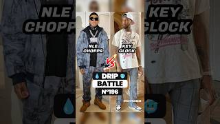 NLE CHOPPA VS KEY GLOCK 🥶 DRIP BATTLE 💧 nle nlechoppa keyglock [upl. by Enitsyrk]