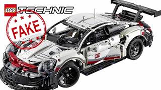 Fake LEGO TECHNIC Sets 3 Porsche 911 RSR on AliExpress [upl. by Sheehan]