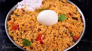 Kuska Recipe Simple Lunch Recipe Plain Biryani [upl. by Cann]