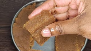 Wheat flour sweet recipeeasy wheat flour sweet recipeSharadhinis kitchen [upl. by Esiahc]