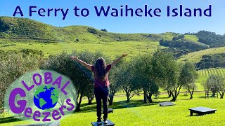 A Ferry to Waiheke Island Auckland NZ [upl. by Tiossem]