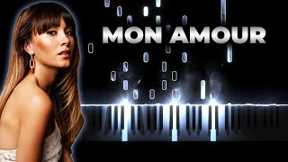 Zzoilo Aitana Mon Amour karaoke piano remix [upl. by Anitsrik]