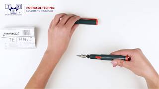 PORTASOL TECHNIC gas soldering iron UNBOXING [upl. by Leeanne]