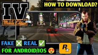 How To Download GTA IV For AndroidIOS  Released Date Confirm 😍  GTA 4 Mobile [upl. by Yardley]