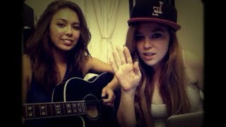 As Long As You Love Me  Justin Bieber Cover by Lily Elise and Julia Harriman [upl. by Darda960]