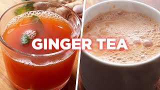 How To Make Perfect Ginger Tea 2 Ways [upl. by Marlen]