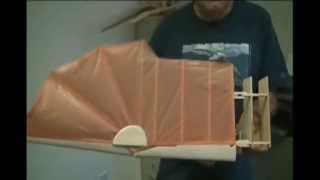 Ornithopter Folding Wing Mechanism [upl. by Philan]