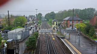 Chartham Station Level Crossing Kent Monday 6th May 2024 [upl. by Philippine]