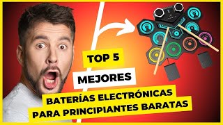 🚀 Top 5 Mejores Baterías Electrónicas Para Principiantes Baratas en 2025 ¡No compres sin saber esto [upl. by Bennion664]