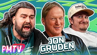 Max Loses His Mind In Front Of Jon Gruden BTS Of EaglesCommanders [upl. by Tedie]