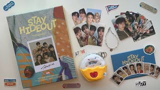 Stray Kids Official Fanclub Stay 4th Generation Unboxing  스트레이키즈 스테이 4기 키트 언박싱 [upl. by Darom]