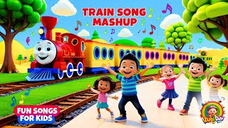 Choo Choo Train Song  Train Poem for Kids  Nursery Rhymes amp Kids Songs by ZubiDubiKids [upl. by Rika]