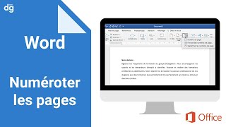 Comment numéroter les pages sur Word [upl. by Idel921]