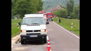 SW2000 Hochwasser 2013 Feuerwehr NaumburgSaale [upl. by Koslo]