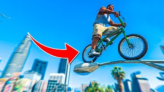 I Tested CRAZY BMX STUNTS In GTA 5 [upl. by Giarg]