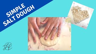 Salt Dough Recipe and Tips [upl. by Joab]