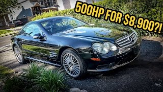 I Just Bought A 130000 MercedesBenz SL55 AMG For 8900 [upl. by Bliss815]