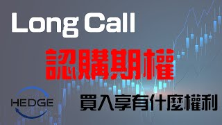 對沖王道｜第十集｜期權基礎知識懶人包｜買入認購期權｜Long Call的權利 [upl. by Belter490]