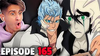 GRIMMJOW VS ULQUIORRA  Bleach Episode 165 REACTION [upl. by Tamer779]