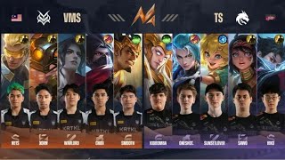 Game 1  VMS vs TS  BO 5  Lower Bracket  Knockout Stage  mobilelegend mlbb m6 [upl. by Eintruoc213]