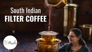 How to make South Indian Filter Coffee at Home With amp Without Filter  Thick Decoction Making Tips [upl. by Anaihk]