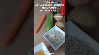 AZ KALORİLİ BOL LEZZETLİ 🤩 DAHA FAZLASI İNSTA HESABIMDA😇 keşfet yemek diyet tarif [upl. by Ennyleuqcaj]