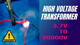 how to make a high voltage transformer [upl. by Chader678]