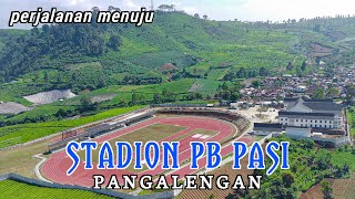 pertama di indonesia  perjalanan ke STADION di tengah perkebunaan teh MALABAR [upl. by Ronile]